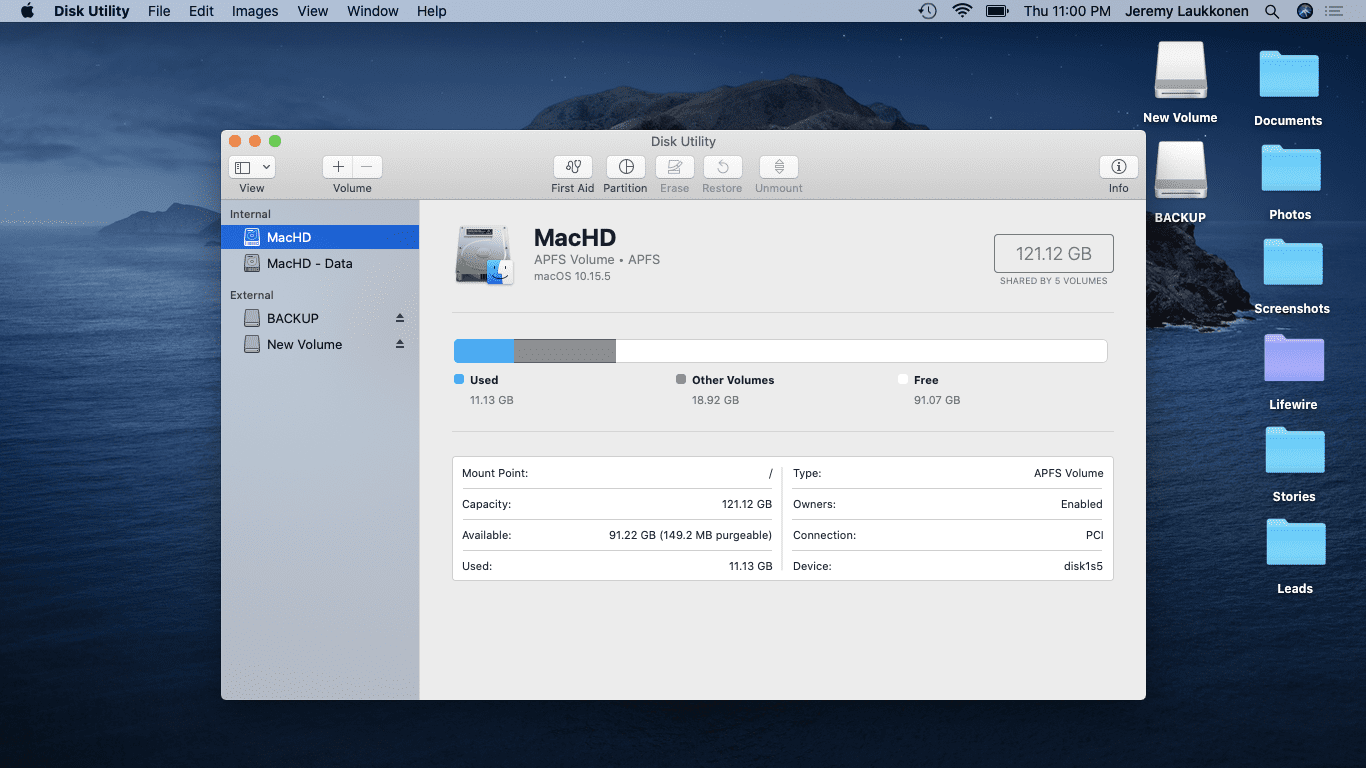 format usb flash drive mac waiting for partitions to activate